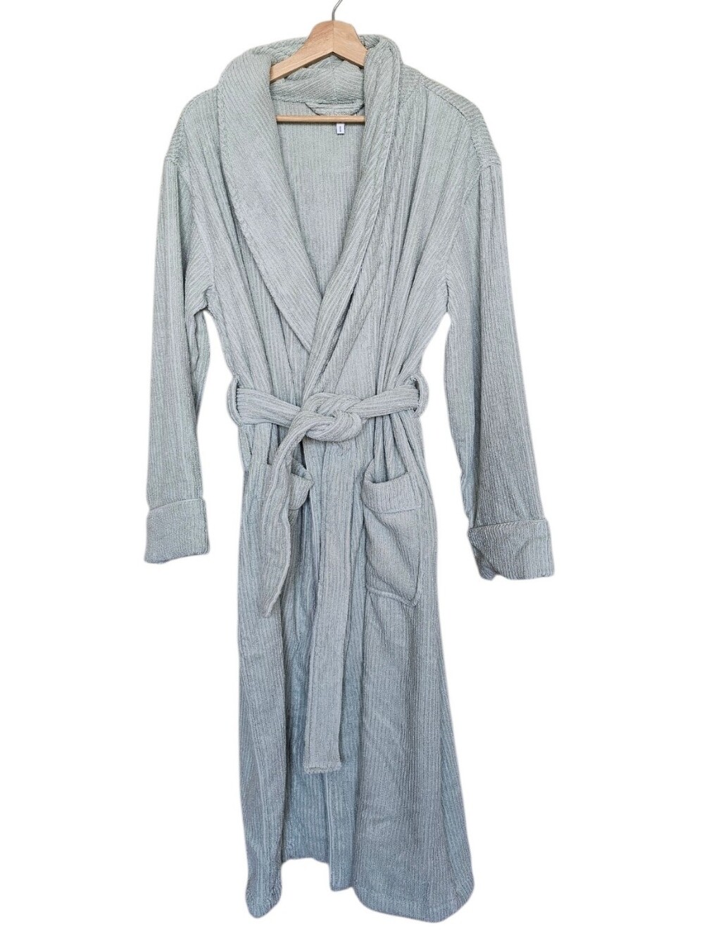 Cozy Earth Luxe Cozy Bath Robe In Light Mint Size Medium